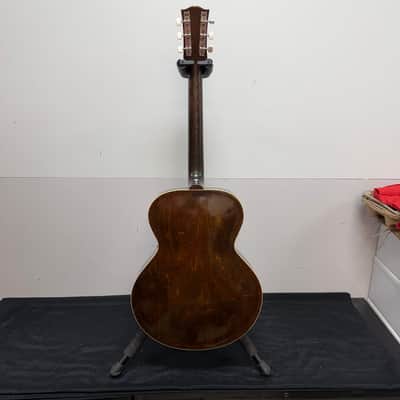 Vintage Gibson 1952 L-48 Hollowbody Archtop Acoustic Electric Guitar with DeArmond Gold Foil Pickup and Lifton Case image 15