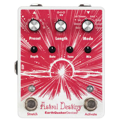 New EarthQuaker Devices Astral Destiny Octave Reverb Guitar Effects Pedal image 1