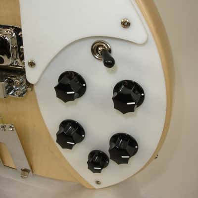 2025 Rickenbacker 350V63 "Liverpool" Vintage Reissue Semi-Hollow Electric Guitar, MapleGlo w/ Case image 7