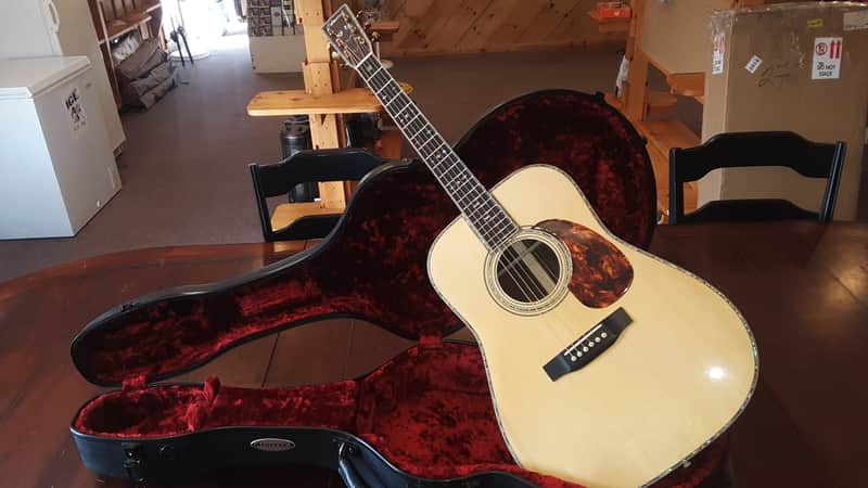 Edmonds D-45 Tight Grain Red Spruce/Bold Black Lined Brazilian * HOLD* image 1