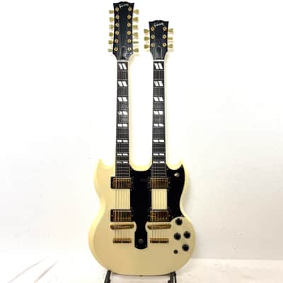 Gibson EDS-1275 SG Double neck 1989 - Alpine White image 2