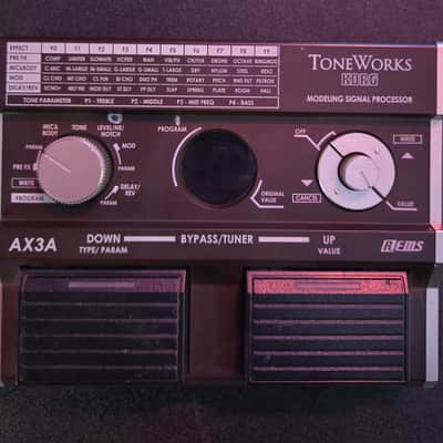 Korg Toneworks AX3A Acoustic Guitar Modeling Signal Processor 2000s - Black image 2