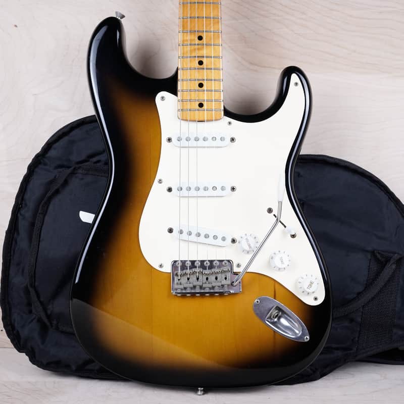 Fender ST-57 Stratocaster Reissue MIJ 1995 Sunburst Made in Japan w/ Bag image 1