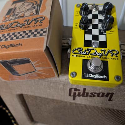 DigiTech CabDryVR Dual Cabinet Simulator 2010s - Yellow/Black/White image 1