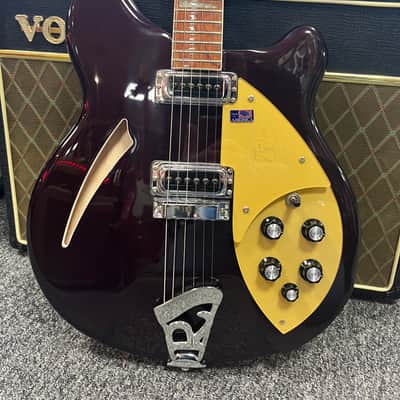 Rickenbacker 360 DCM 75th Anniversary 2007 - Dark Cherry Metallic image 5