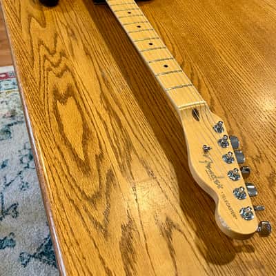 2004 Fender American Telecaster 3-Color Sunburst Maple Fretboard Neck AM MN 3TS American Series 3 Tone Sunburst Date 01/2004 MODEL #: 0118402700 Tele image 3