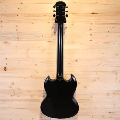 Epiphone SG Goth G-400 2002 Electric Guitar - Satin Pitch Black image 11