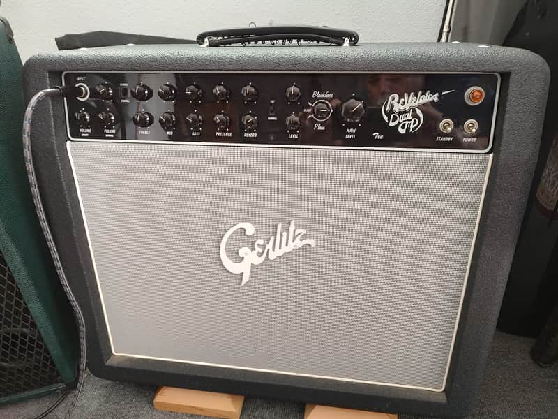 Gerlitz G1 Resonator Dual Amp Mid 2000s - Black image 1