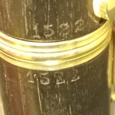 G.M. Bundy Vintage Paris Clarinet serial 1522 image 9
