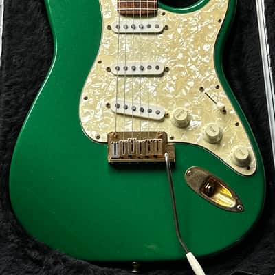 1993 Fender Stratocaster Special Edition Green Metallic/Gold Hardware image 1