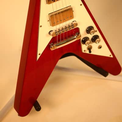 Discontinued Rare GrassRoots mini flying V - See-through red image 2