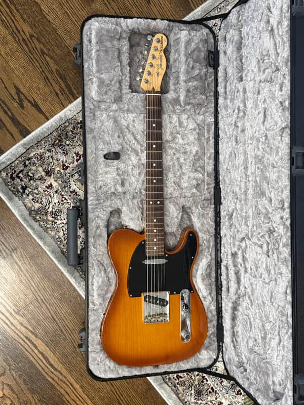 Fender American Performer Telecaster  w/ Fender Deluxe Molded Stratocaster/Telecaster Case image 1