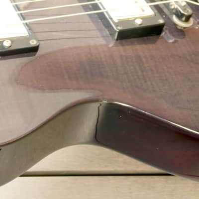 Burny LG-75JP Joe Perry model 1997 See Through Black image 8