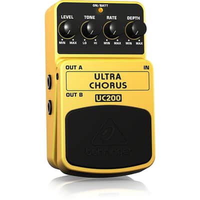 Behringer Ultra Chorus UC200 Ultimate Stereo Effects Pedal image 5