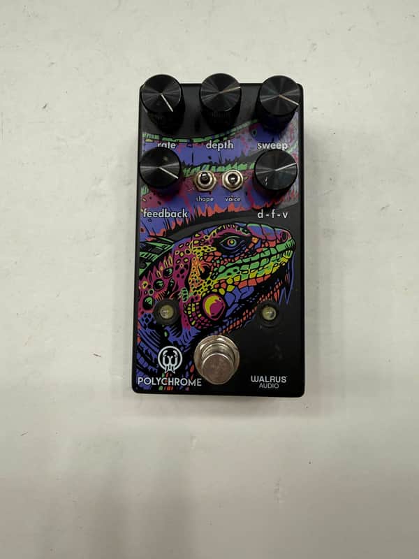 Walrus Audio Polychrome Analog Flanger Poly Chrome Guitar Effect Pedal image 1