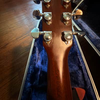 1975 Martin D-18L Left-Handed Acoustic Guitar w/ Original Case & Paperwork image 12