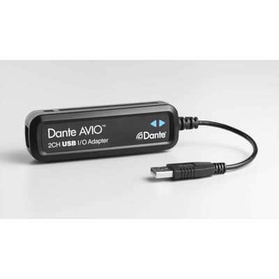 Dante ADP-USB-AU-2X2 AVIO Adaptateur DANTE-USB image 2