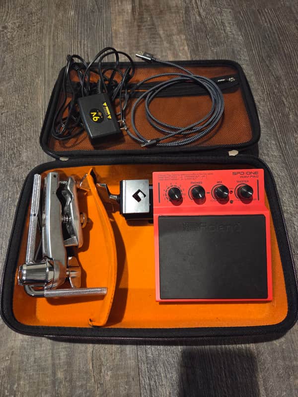 Roland SPD::One WAV Digital Percussion Pad 2010s - Red image 1