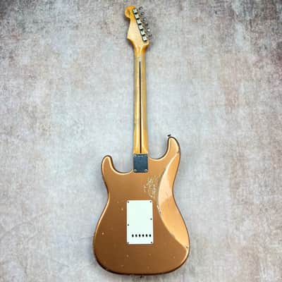 Fender Custom Shop 1956 Stratocaster Relic 2008 - Copper Metallic image 12