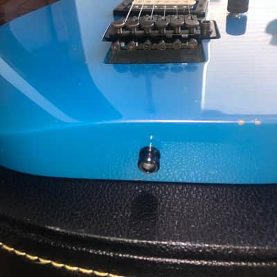 Kramer Vintage Baretta II 2 Soloist body 1987-88 Flip Flop Blue image 5