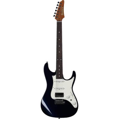 Ibanez AZ2204NW AZ Prestige Guitar w/ Seymour Duncan Pickups & Hardshell Case - Dark Tide Blue image 2