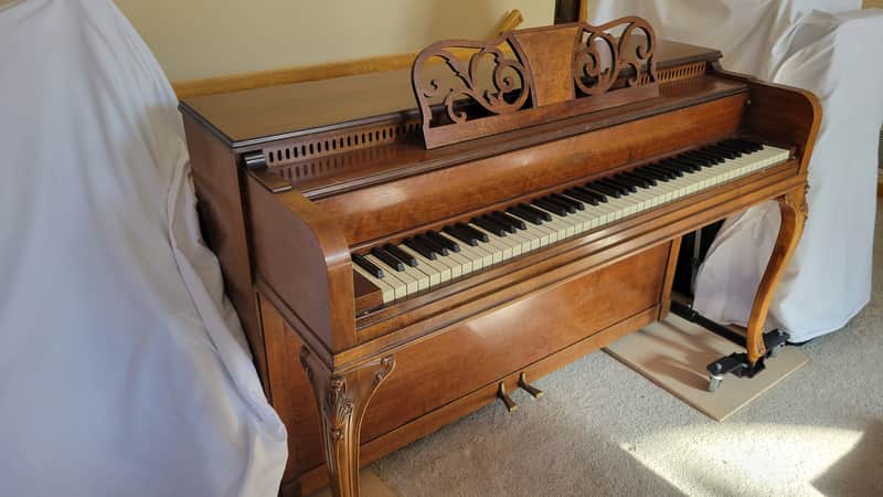 1970s Cable Nelson Spinet - Maple image 1