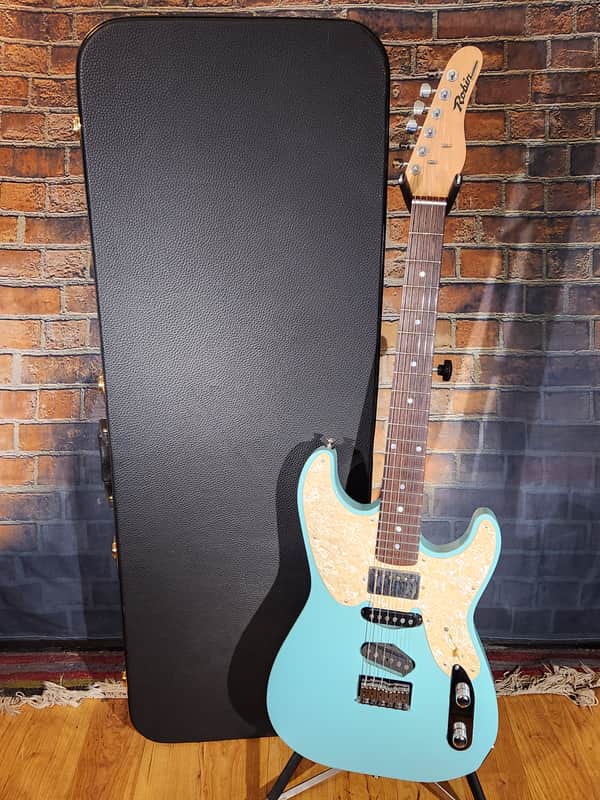 USA-Made Robin Ranger Seafoam Green w/ Hard Case & Strap image 1