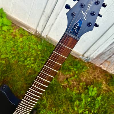 Firefly FFMN FBO Baritone 7 String 2026 - Open-Pore Matte Black image 4