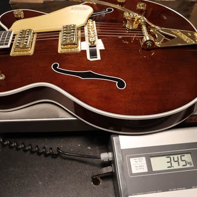 Gretsch G6122TG Players Edition Country Gentleman Bigsby Walnut Stain image 7