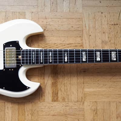 RARE! Gherson SG-style guitar - 1970s made in Italy image 2