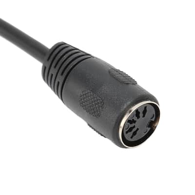 MIDI Cable, 9.8ft MIDI Din Extension Cable with 5 Pin DIN Connector Male to Female Audio Cable MIDI Din Extension Cable Audio MIDI Adapter Cable for MIDI Keyboard,Synth,Sampler,External Sound Card image 2