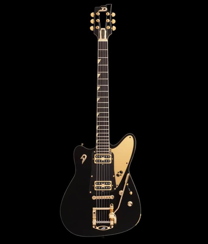 Duesenberg Falken Electric Guitar - Matte Black- with Case image 1