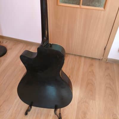 Black Vintage Archtop guitar 1950s - Germany image 3