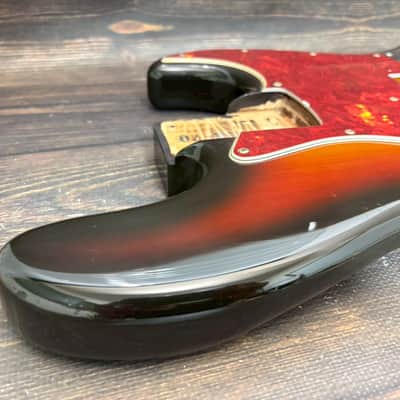 1993-94 Fender Japan JB62-70 Jazz Bass Alder Body 3TS Sunburst Made in Japan image 9