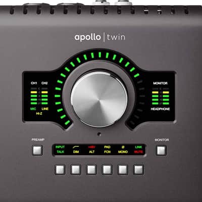 Universal Audio Apollo Twin MKII Quad Thunderbolt Audio Interface image 1
