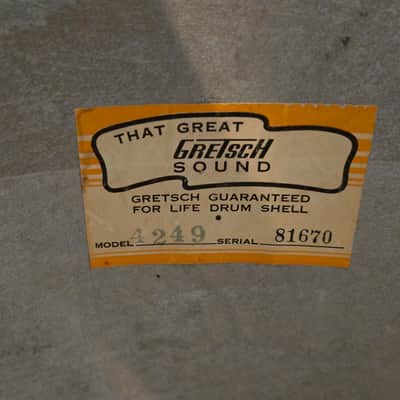 Gretsch Progressive Jazz 1960's - Champagne Sparkle image 10