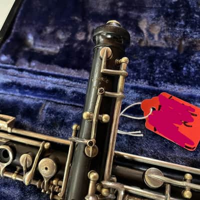 F. Loree Paris Vintage Oboe - Grenadilla Wood - Made in France With Case SN: BD72 - Early 1960s image 4