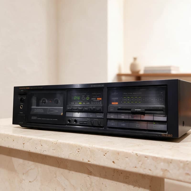 Onkyo TA-2360 Rare Vintage Stereo Cassette Deck Tested 3 Head Direct Warranty image 1