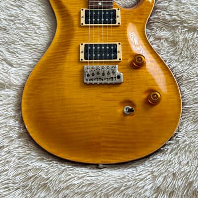 1996 PRS CE 24 Vintage Yellow Electric Guitar image 3