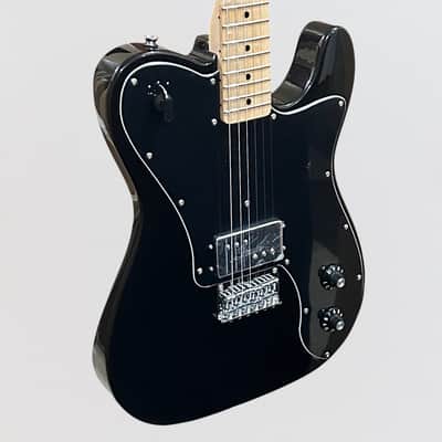 Fender Squier Paranormal Esquire Deluxe Electric Guitar - Black image 2