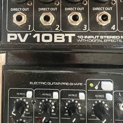 Peavey PV10BT - mixer with blue tooth image 2