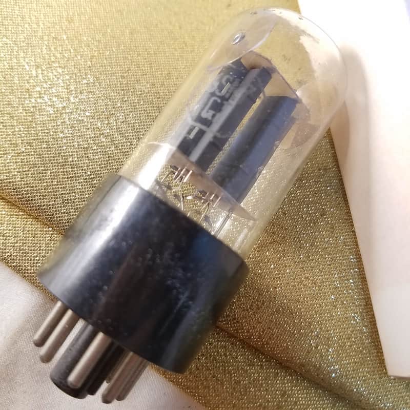 Tung-Sol 6SN7GT tNOS AT1000 TESTED Balanced! PI Vacuum Tube T4 mouse ears dual triode 1952-1953 image 1