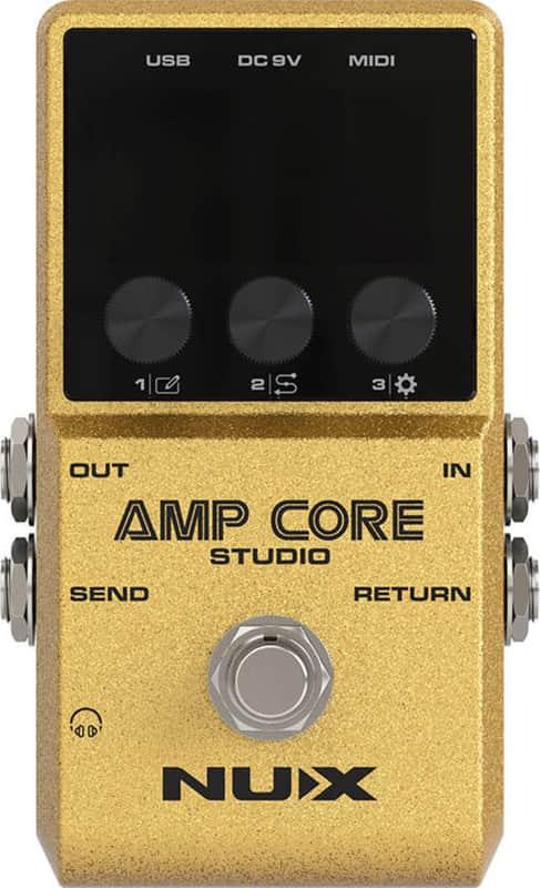NUX Amp Core Studio Amplifier Modeling Effects Pedal image 1