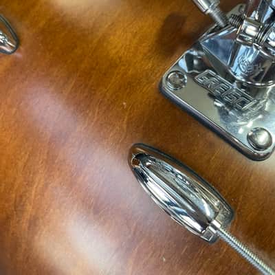 Gretsch Brooklyn Bop 3 Pc Jazz Drum Kit - Satin Mahogany - 18 - 12 - 14 image 5
