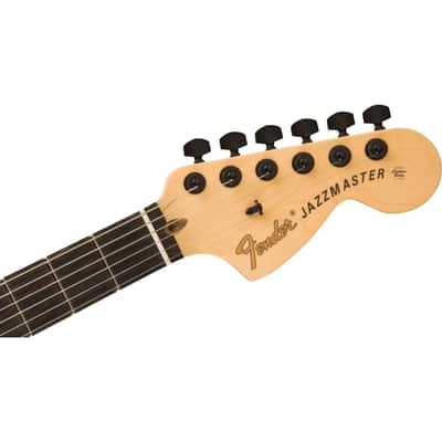Fender Jim Root Signature Jazzmaster Guitar w/ EMG Pickups & Hardshell Case - Flat Black image 6