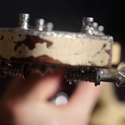 Gretsch Custom Shop 59 Duo Jet Masterbuilt by Chad Henricksen Heavy Relic - Faded Sonic Blue image 11