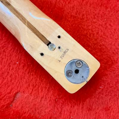 Fender Stratocaster guitar neck 1972 - Maple original vintage USA image 6