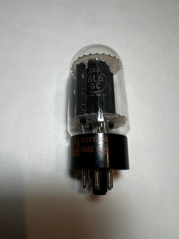 Vintage RCA 6L6GC Black Plate 1963 image 1