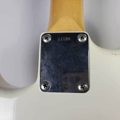 1980's Tokai AST-'62 Vintage Series Modified MIJ - White image 16