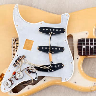 1987 Fender Custom Shop American Vintage '62 Stratocaster Blonde Mary Kaye w/ Gold Hardware, Case & Hangtags image 19